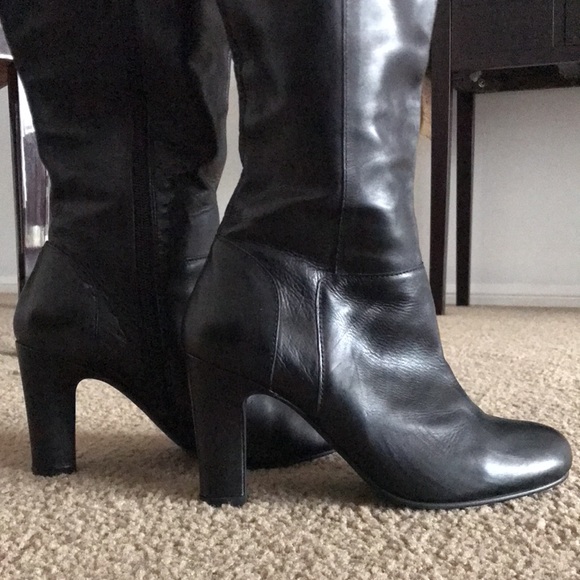 Jo Mercer heel leather boots - Picture 3 of 9